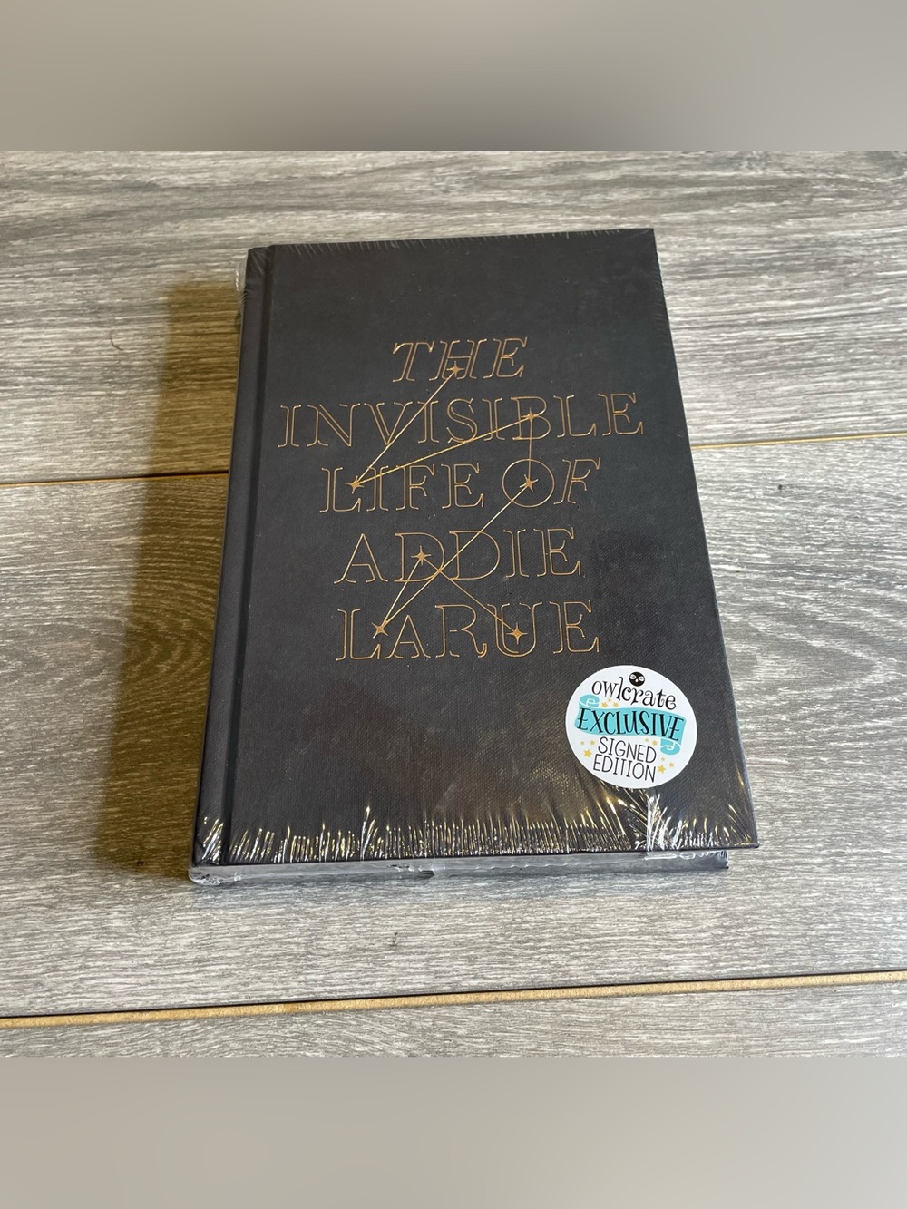 The Invisible Life of Addie LaRue VE Schwab OwlCrate Signed Edition Sealed HC